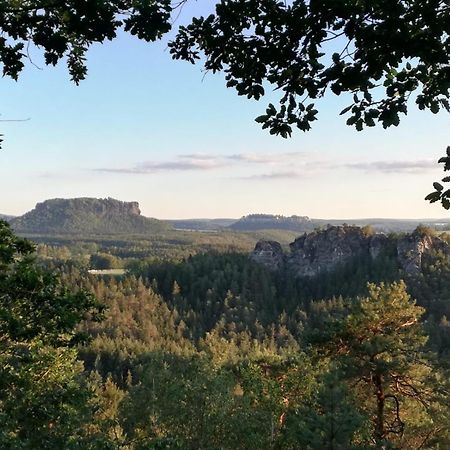 Apartamento Gohrischstein Blick Rathmannsdorf Exterior foto